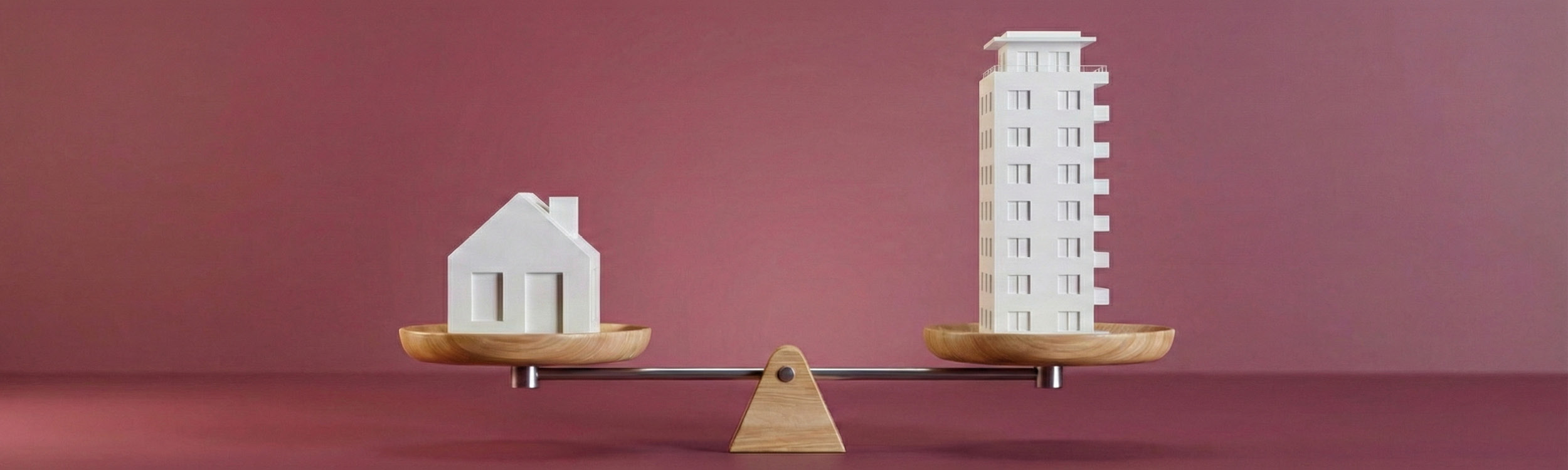 First home buyer decisions: Apartment or a house on land?